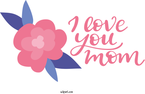 Free Holidays Floral Design Flower Logo For Mothers Day Clipart Transparent Background