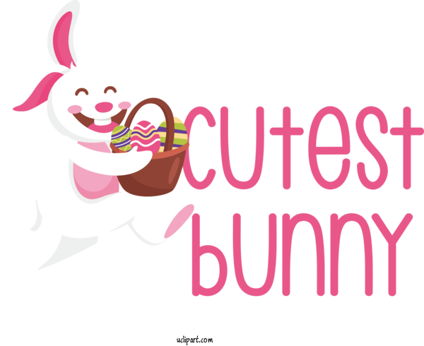 Free Holidays Logo Cartoon Line For Easter Clipart Transparent Background
