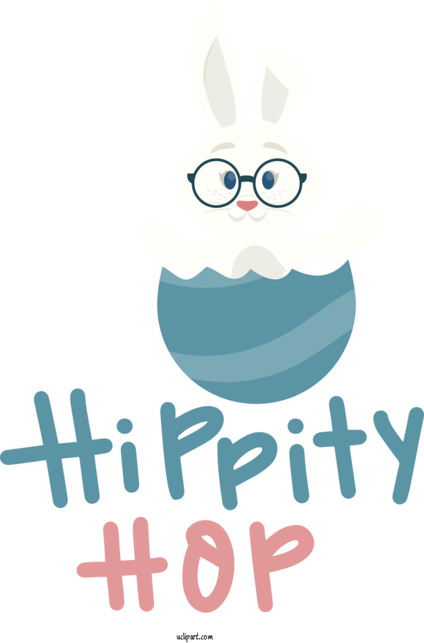 Free Holidays Logo Glasses Cartoon For Easter Clipart Transparent Background