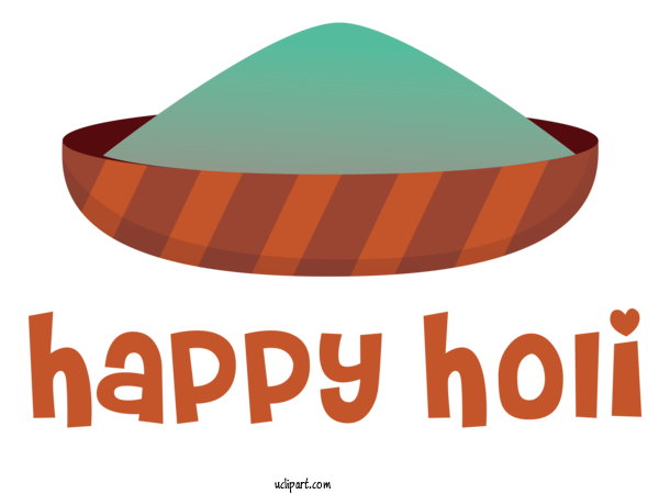 Free Holidays Design Logo Husband For Holi Clipart Transparent Background