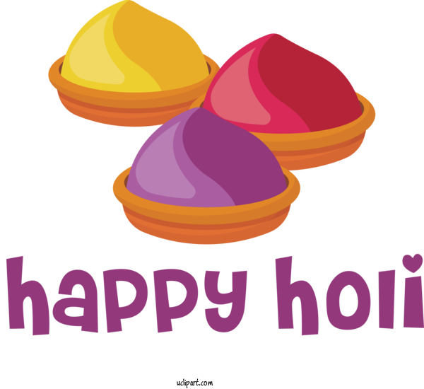 Free Holidays Logo Design Husband For Holi Clipart Transparent Background