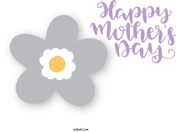 Free Holidays Design Floral Design Font For Mothers Day Clipart Transparent Background