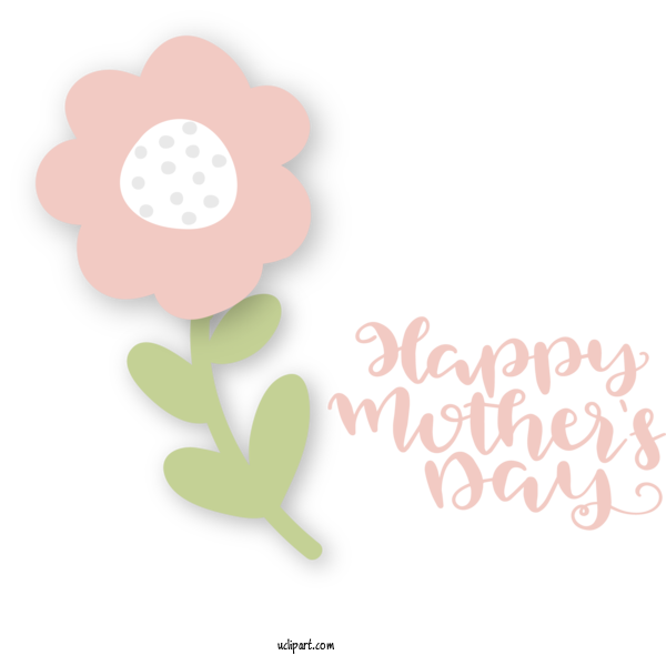 Free Holidays Floral Design Design Logo For Mothers Day Clipart Transparent Background