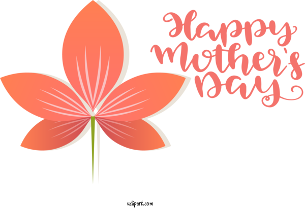 Free Holidays Flower Butterflies Design For Mothers Day Clipart Transparent Background