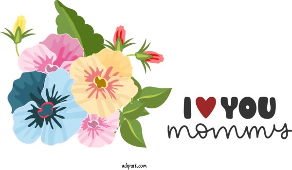 Free Holidays Transparency Design Drawing For Mothers Day Clipart Transparent Background