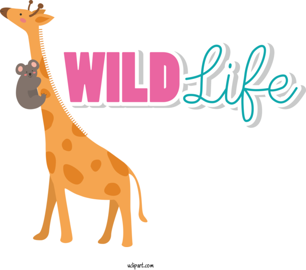 Free Holidays Giraffe Dog Meter For World Wildlife Day Clipart Transparent Background