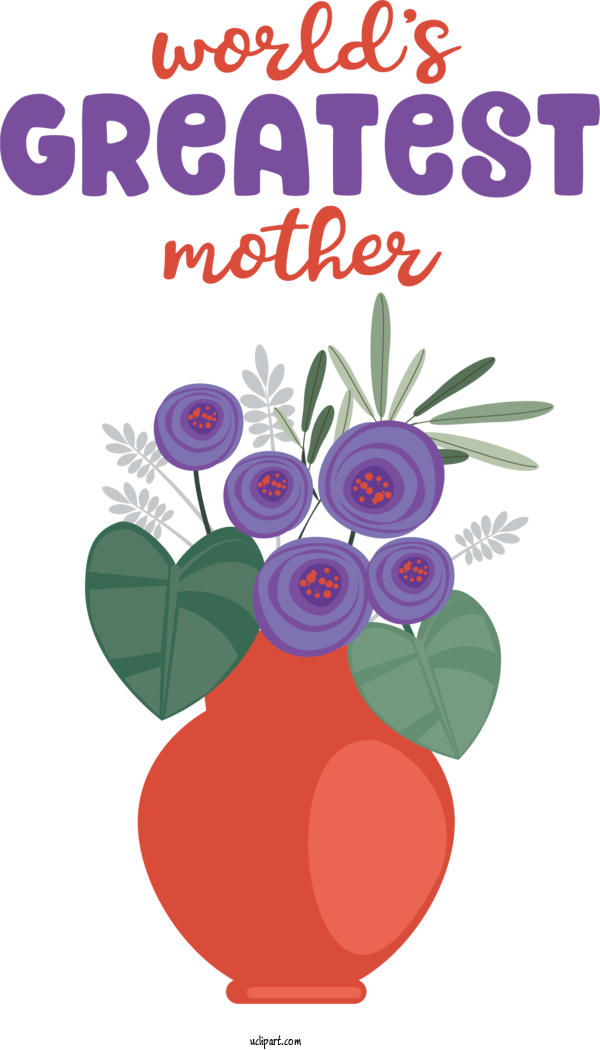 Free Holidays Flower Floral Design Design For Mothers Day Clipart Transparent Background