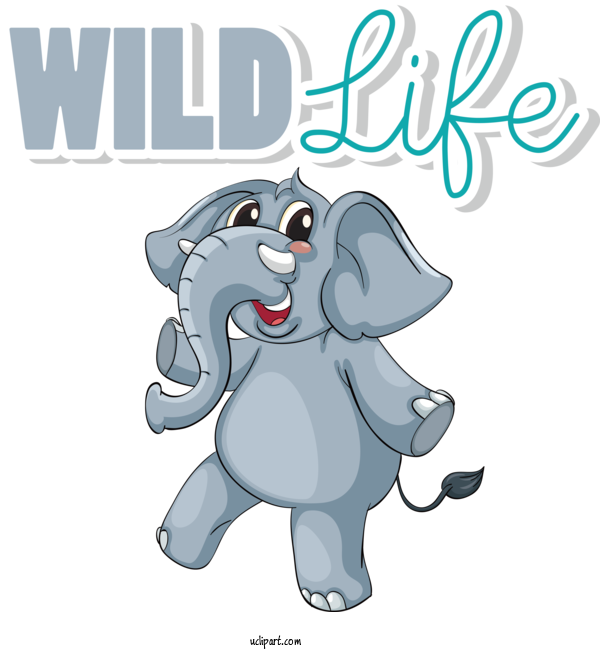 Free Holidays Elephants Design Drawing For World Wildlife Day Clipart Transparent Background