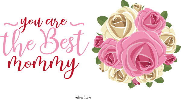 Free Holidays Flower Rose Garden Roses For Mothers Day Clipart Transparent Background