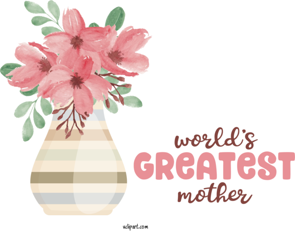 Free Holidays Floral Design Flower Design For Mothers Day Clipart Transparent Background