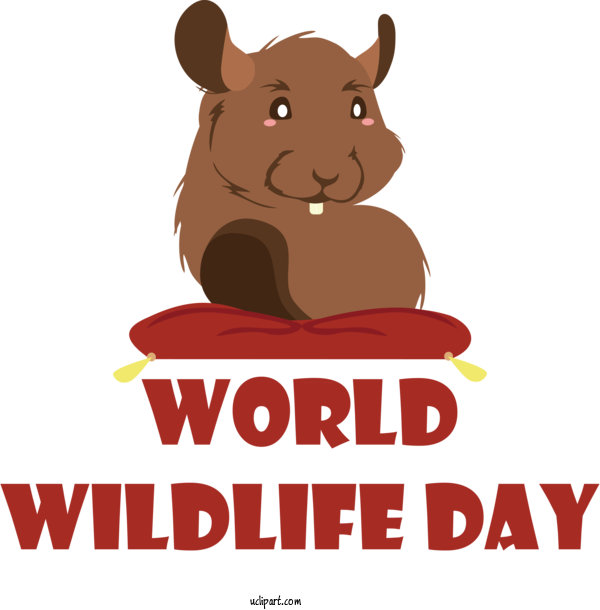 Free Holidays Muroids Rodents Cartoon For World Wildlife Day Clipart Transparent Background