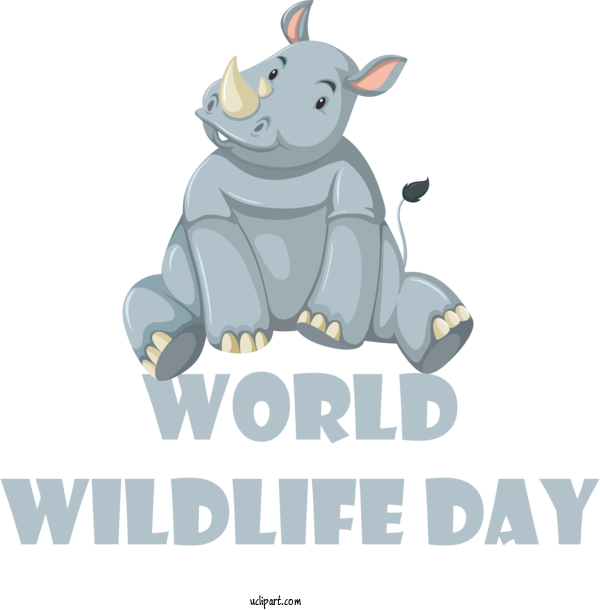 Free Holidays Drawing  Royalty Free For World Wildlife Day Clipart Transparent Background
