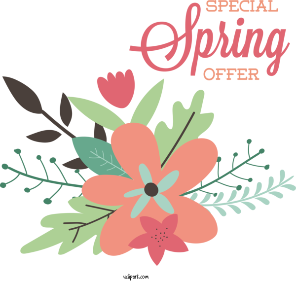 Free Nature Design Drawing Painting For Spring Clipart Transparent Background