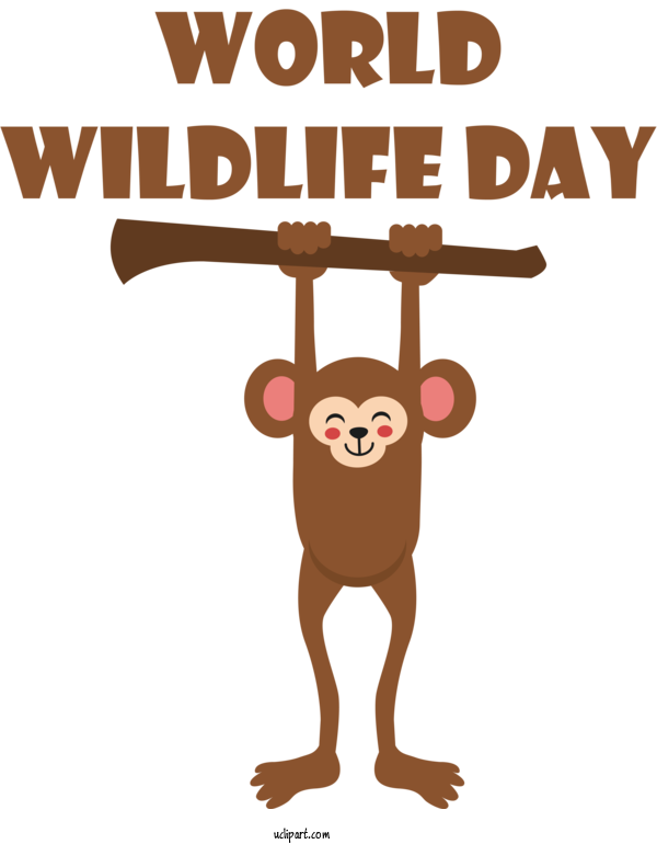 Free Holidays Human Cartoon Behavior For World Wildlife Day Clipart Transparent Background