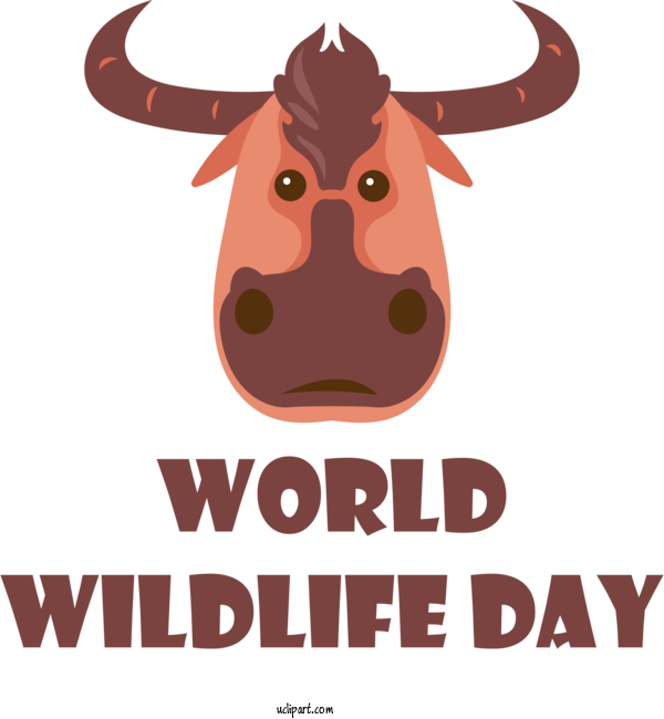 Free Holidays Reindeer Cartoon Snout For World Wildlife Day Clipart Transparent Background