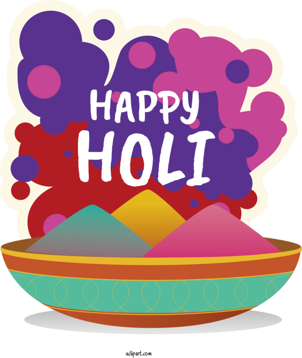Free Holidays Watercolor Painting Icon Drawing For Holi Clipart Transparent Background