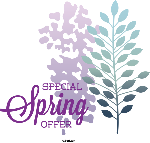 Free Nature Tree Design Flower For Spring Clipart Transparent Background