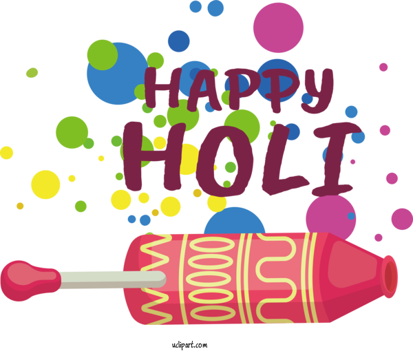 Free Holidays Human Logo Design For Holi Clipart Transparent Background