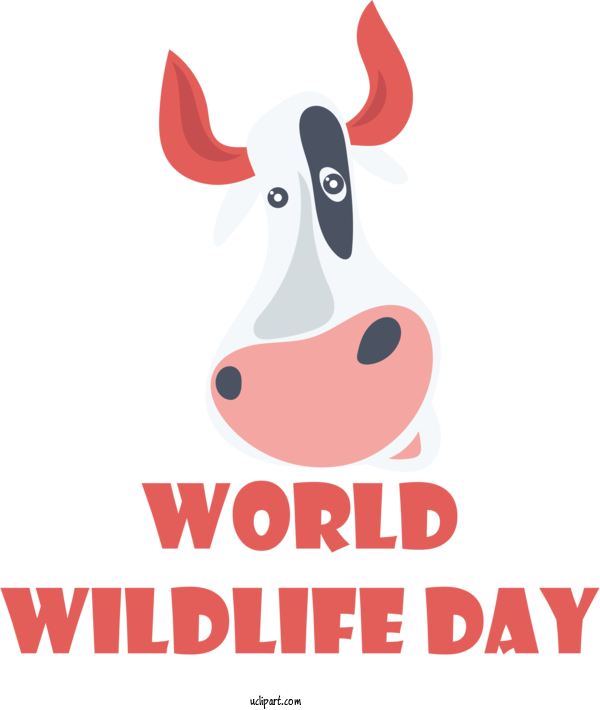 Free Holidays Logo Cartoon Line For World Wildlife Day Clipart Transparent Background
