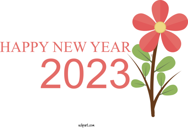 Free Holidays Madison Flower Floral Design For New Year 2023 Clipart Transparent Background