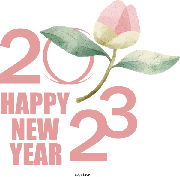 Free Holidays Flower Floral Design India For New Year 2023 Clipart Transparent Background