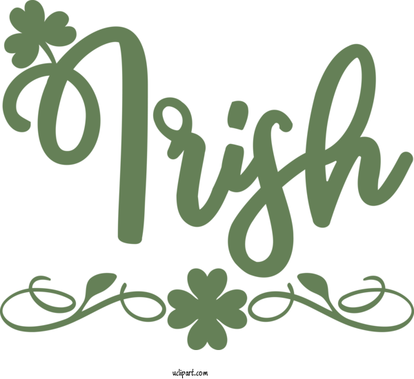 Free Holidays Design Leaf Drawing For Saint Patricks Day Clipart Transparent Background
