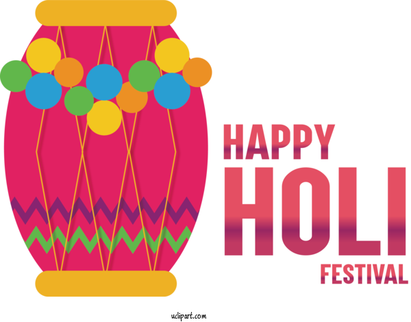 Free Holidays Festival Science Festival Holi For Holi Clipart Transparent Background