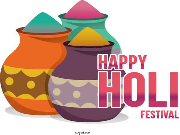 Free Holidays Design Text Meter For Holi Clipart Transparent Background
