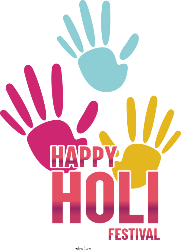 Free Holidays Logo Design The Great Escape Festival For Holi Clipart Transparent Background