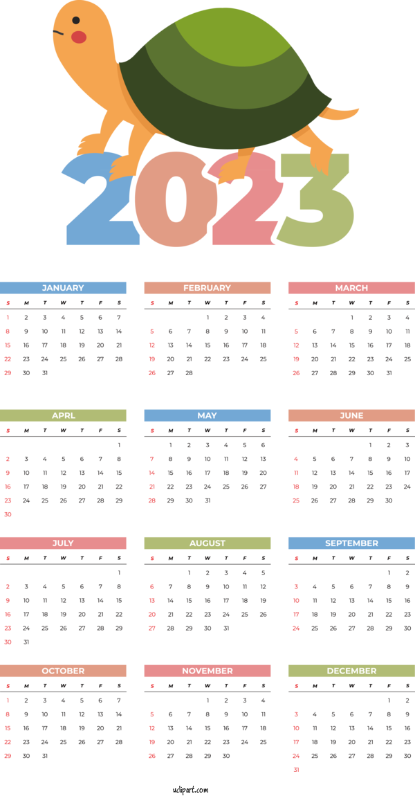 Free Life Calendar 2023 June For Yearly Calendar Clipart Transparent Background