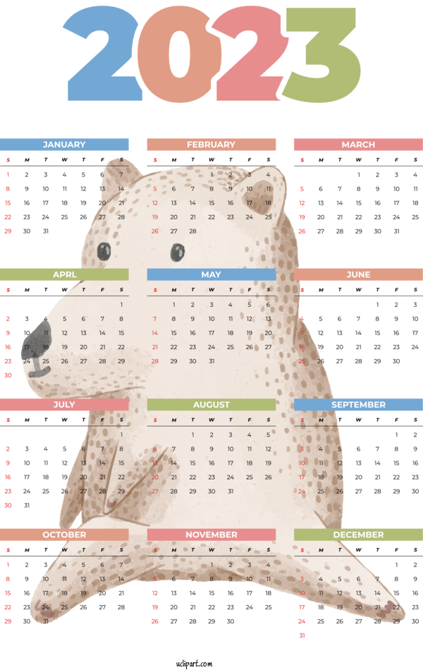 Free Life Calendar Design Line For Yearly Calendar Clipart Transparent Background
