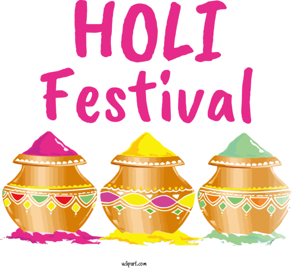 Free Holidays Holi Drawing Festival For Holi Clipart Transparent Background