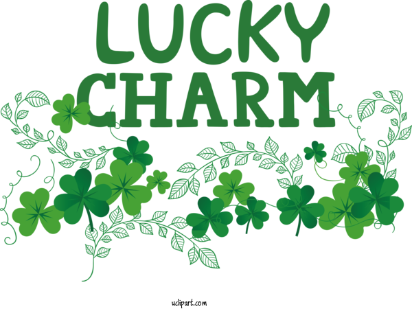 Free Holidays Leaf Design Logo For Saint Patricks Day Clipart Transparent Background