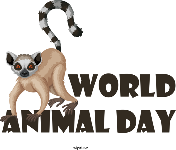 Free Holidays Cat Small Human For World Animal Day Clipart Transparent Background