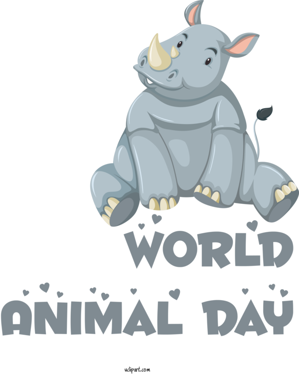 Free Holidays Valentine's Day Gift Design For World Animal Day Clipart Transparent Background