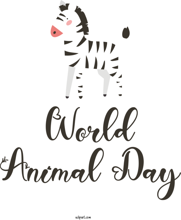 Free Holidays Small Cat Dog For World Animal Day Clipart Transparent Background