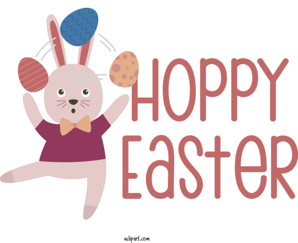 Free Holidays Cartoon Logo Design For Easter Clipart Transparent Background