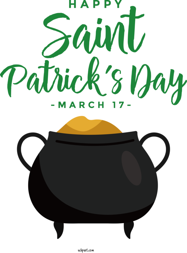 Free Holidays Teapot Logo Design For Saint Patricks Day Clipart Transparent Background