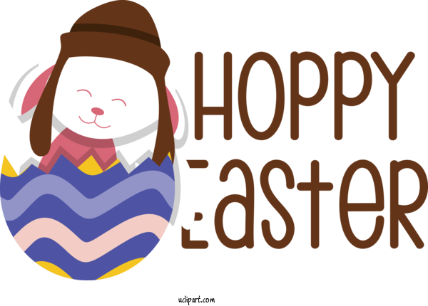 Free Holidays Human Cartoon Logo For Easter Clipart Transparent Background