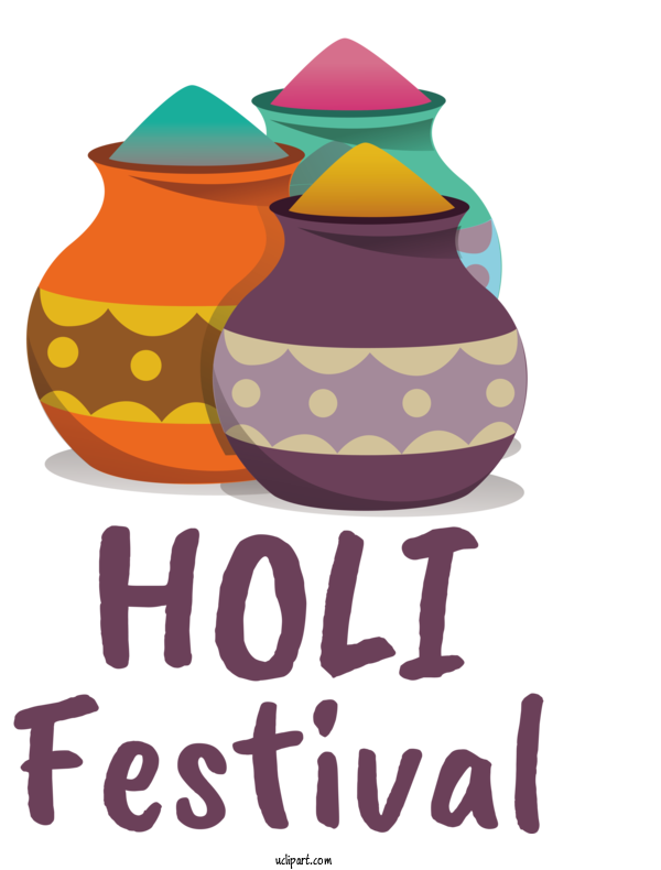 Free Holidays Holi Rangwali Holi Gulal For Holi Clipart Transparent Background