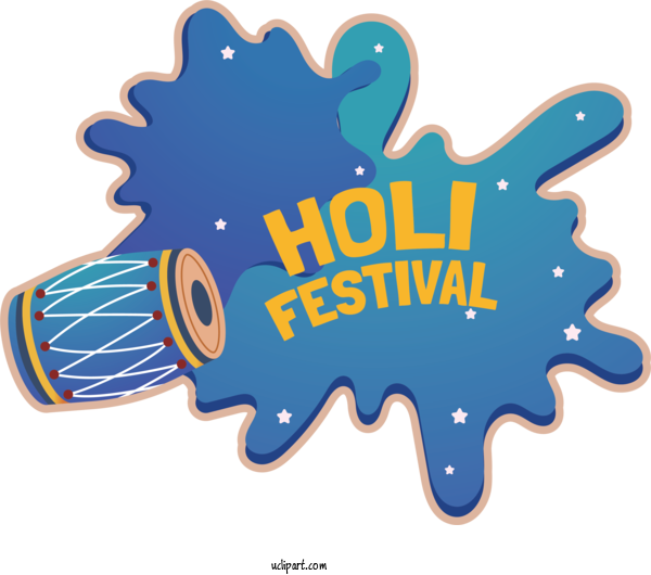 Free Holidays Icon Logo Royalty Free For Holi Clipart Transparent Background