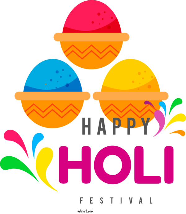 Free Holidays Holi Water Gun Design For Holi Clipart Transparent Background