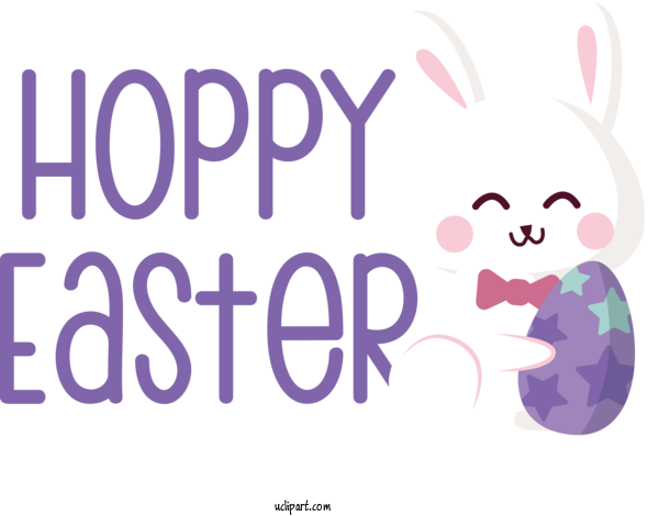 Free Holidays Human Logo Violet For Easter Clipart Transparent Background