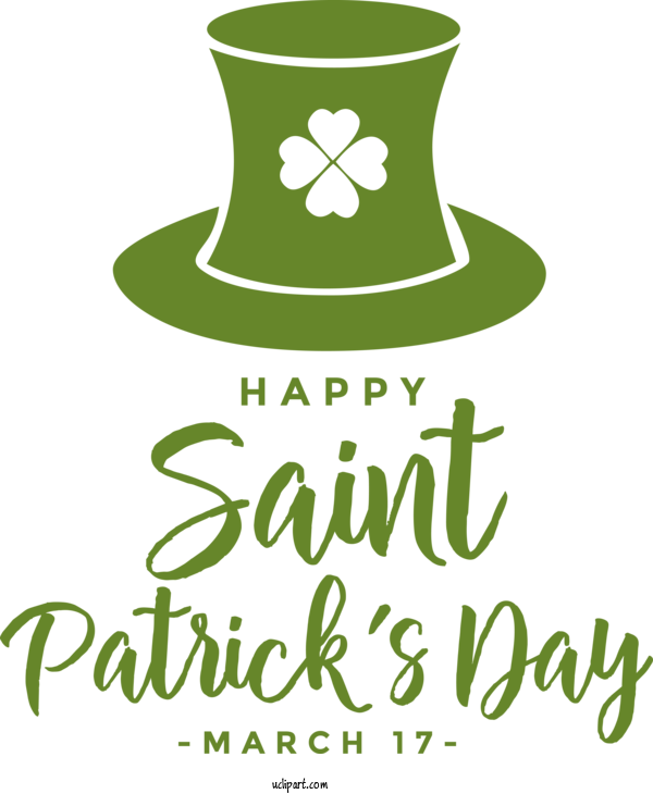 Free Holidays Leaf Logo Line For Saint Patricks Day Clipart Transparent Background