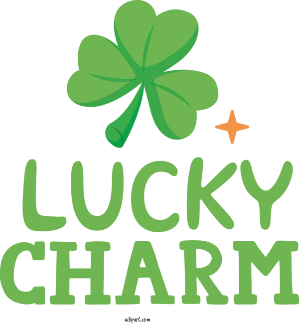 Free Holidays Leaf Logo Shamrock For Saint Patricks Day Clipart Transparent Background
