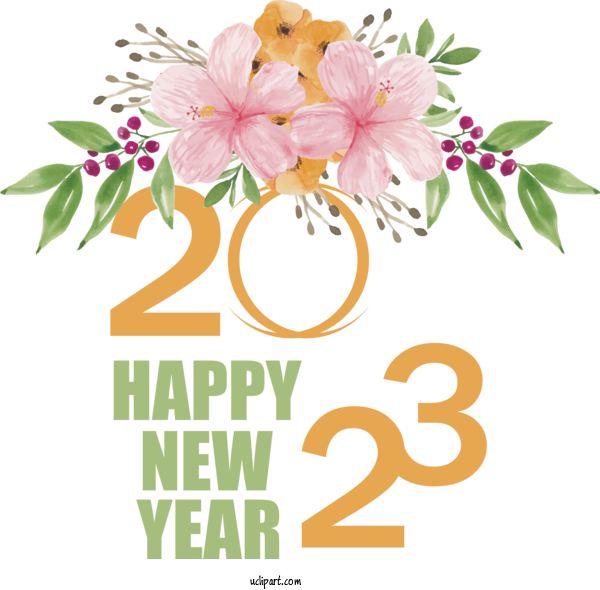 Free Holidays Calendar Julian Calendar Calendar Year For New Year 2023 Clipart Transparent Background