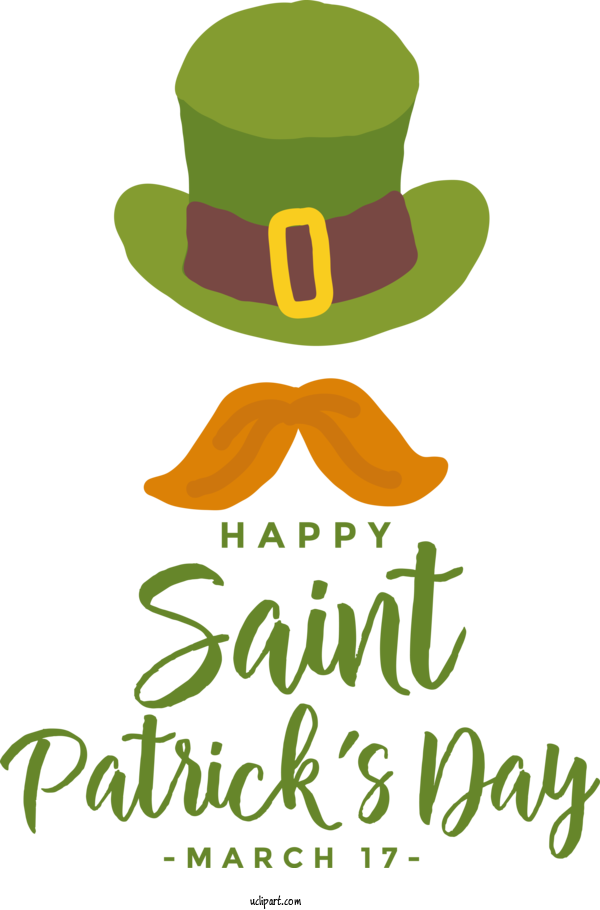 Free Holidays Flower Logo Symbol For Saint Patricks Day Clipart Transparent Background