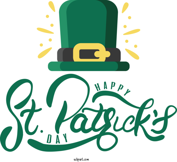 Free Holidays St. Patrick's Day Holiday March 17 For Saint Patricks Day Clipart Transparent Background
