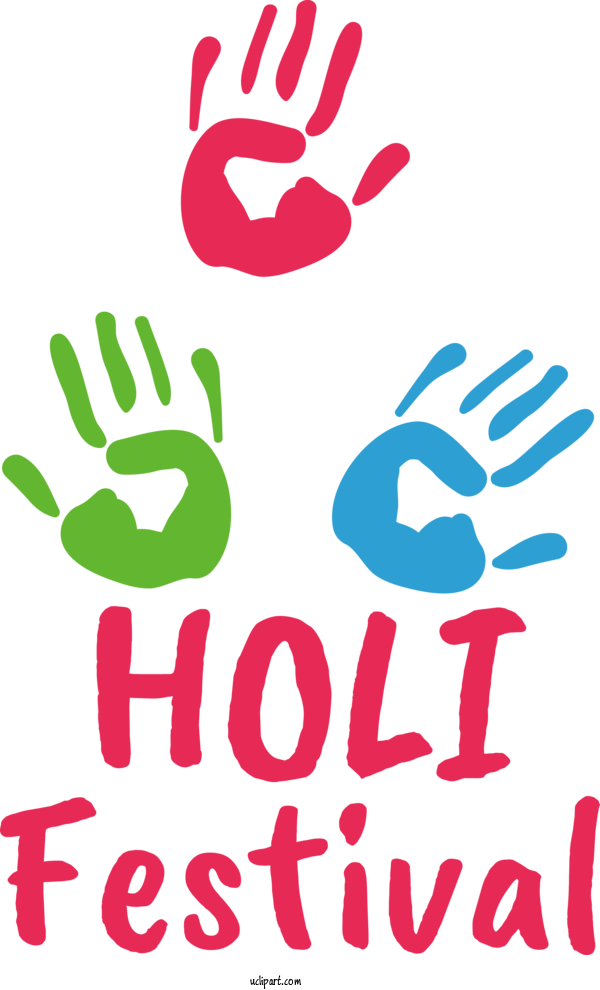 Free Holidays Logo Line Meter For Holi Clipart Transparent Background