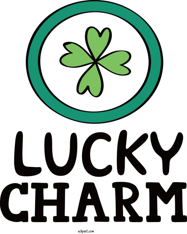 Free Holidays Flower Leaf Logo For Saint Patricks Day Clipart Transparent Background